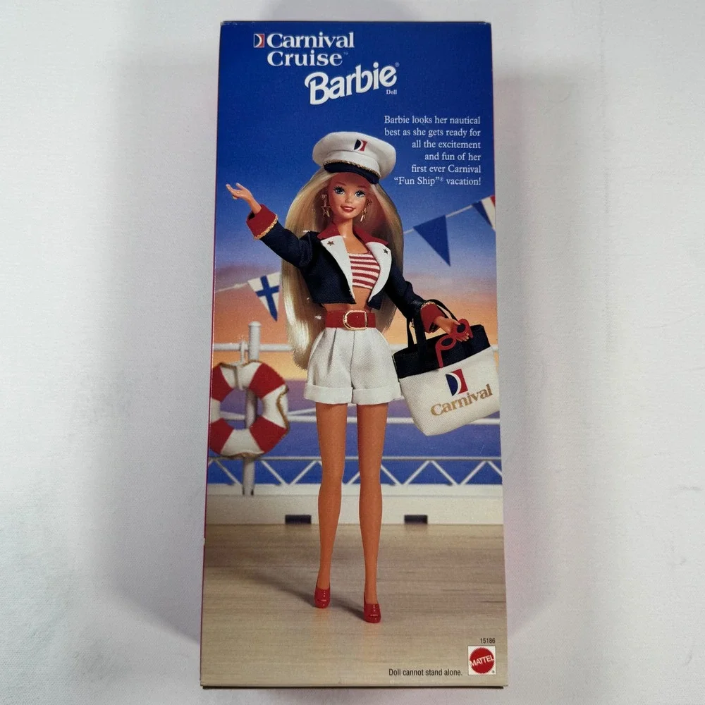 Mattel Carnival Cruise Barbie Special Edition 1996 Sailor Doll 15186 NIB